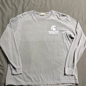 Michigan State University Comfort Colors Long Sleeve Men’s Shirt